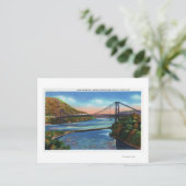 Beer Mountain Hudson River Bridge Briefkaart (Staand voorkant)