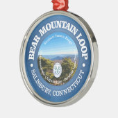Beer Mountain Loop (rood) Metalen Ornament (Links)