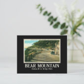 Beer Mountain NY Hudson River Vintage geïnspireerd Briefkaart (Staand voorkant)