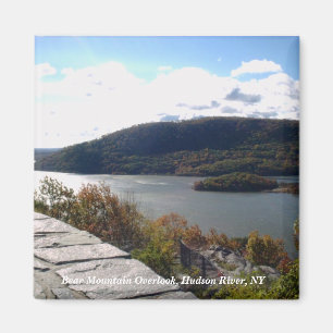 Beer Mountain Overlook, Hudson River, NY Magneet