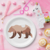 Beer Mountain Papieren Bordje (Feest)