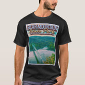 BEER MOUNTAIN STATE PARK - BEER MOUNTAIN BRIDGE NY T-SHIRT (Voorkant)