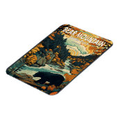 Beer Mountain State Park Vintage Magneet (Linkerzijde)