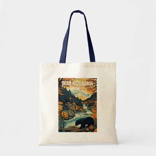 Beer Mountain State Park Vintage Tote Bag (Voorkant)