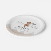 Beer Mountains First Birthday Papieren Bordje (Gekanteld)