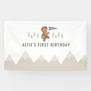 Beer Mountains First Birthday Spandoek