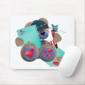 Beer mousepad muismat (Met muis)