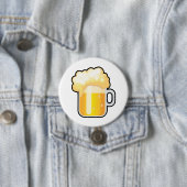 Beer Mug with Frothy Foam Ronde Button 7,6 Cm (In situ)