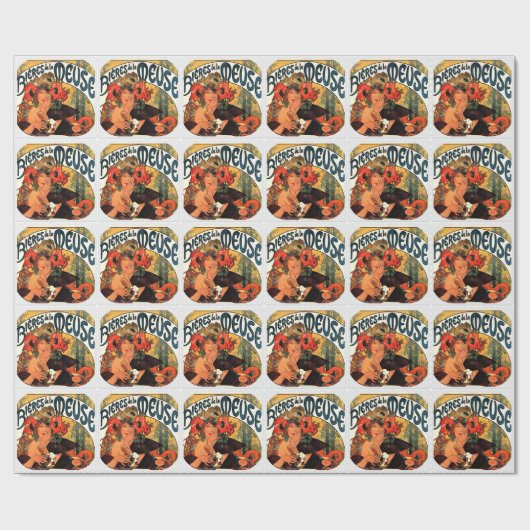  Beer Muse Cadeaupapier (Vlak)