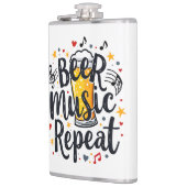 Beer Music Repeat Heupfles (Links)