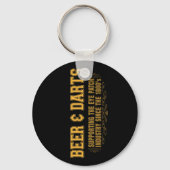 Beer N Darts Sleutelhanger (Voorkant)
