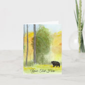 Beer najaar kaart (Voorkant)