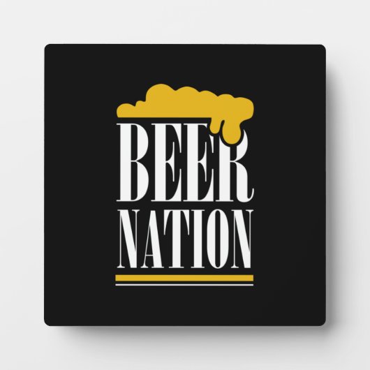 Beer Nation Fotoplaat (Voorkant)