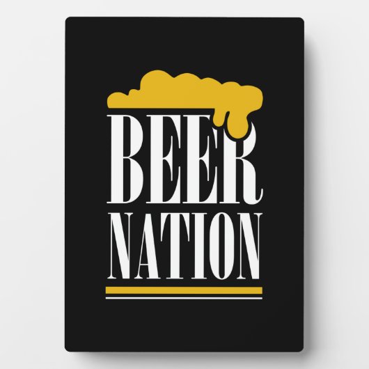 Beer Nation Fotoplaat (voorkant)