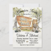 Beer  Nationaal Park Baby shower Kaart (Voorkant)