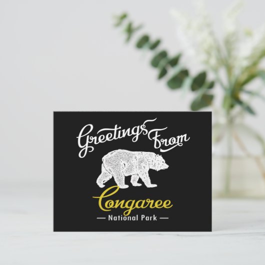 Beer Nationaal Park Congaree Briefkaart (Staand voorkant)