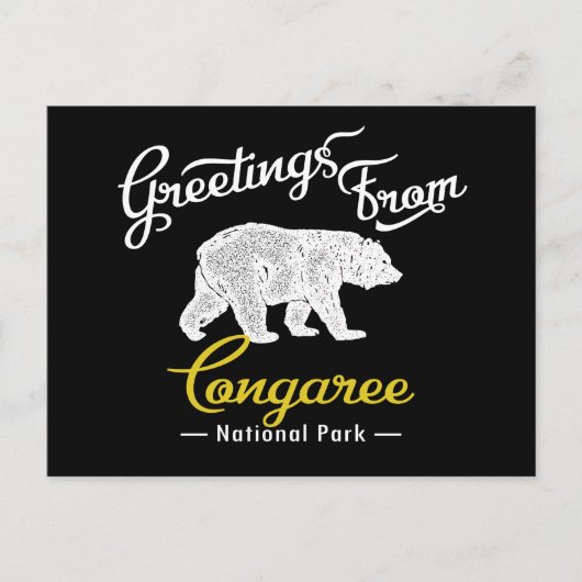 Beer Nationaal Park Congaree Briefkaart (Voorkant)