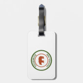 Beer Nationaal Park Yosemite Bagagelabel (Achterkant verticaal)