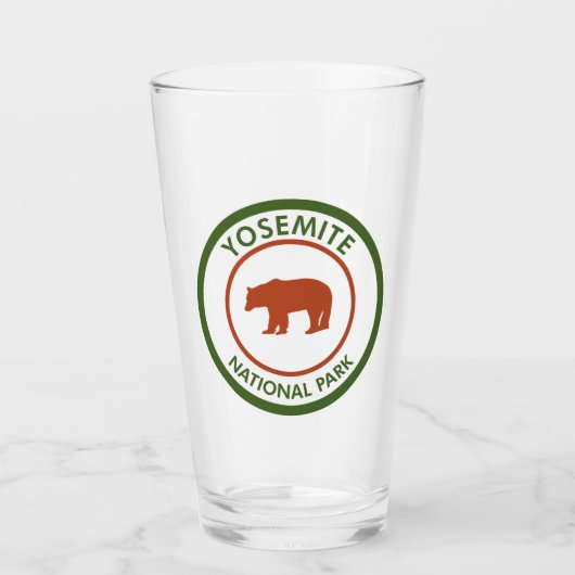 Beer Nationaal Park Yosemite Glas (Voorkant)