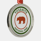 Beer Nationaal Park Yosemite Metalen Ornament (Rechts)