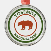 Beer Nationaal Park Yosemite Metalen Ornament (Voorkant)