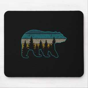 Beer Natuur Grizzly Brown Black Beer Hiking Huntin Muismat