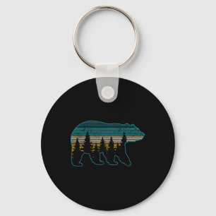 Beer Natuur Grizzly Bruine Zwarte Beer Wandel Wand Sleutelhanger
