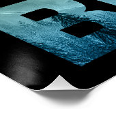 BEER NATUUR WILD FOREST ZONSONDERGANG PERFECT POSTER (Hoek)