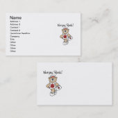 Beer Neurses Rock T-shirts en Gifts Visitekaartje (Voorkant / Achterkant)