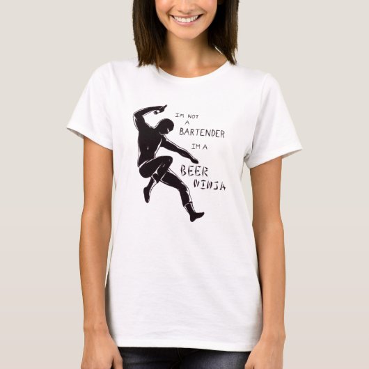 Beer Ninja T-shirt (Voorkant)