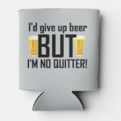 Beer No Quitter Funny Koelbox Blikjeskoeler (Voorkant)