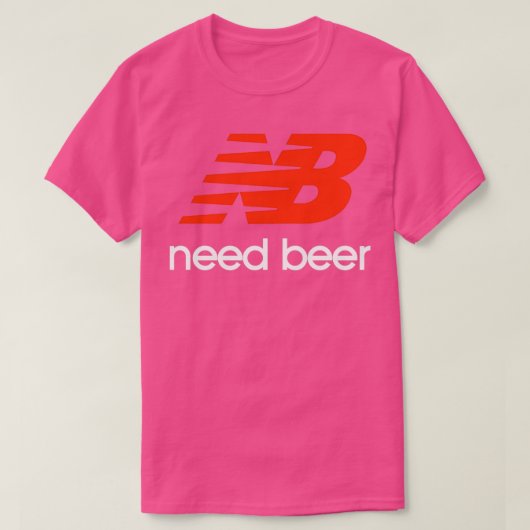 Beer nodig t-shirt (Design voorkant)