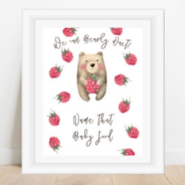 Beer - Noem dat baby food Poster