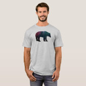 Beer Noordelijke Lichten T-shirt (Voorkant volledig)