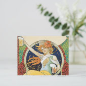 Beer Nouveau Briefkaart (Staand voorkant)