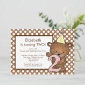 Beer nummer 2 kaart (Staand voorkant)