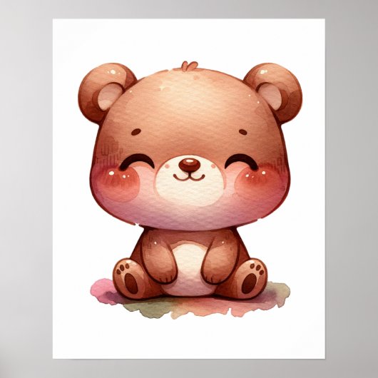 Beer Nursery Kunst Poster (Voorkant)