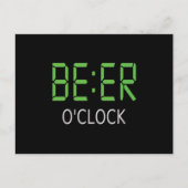Beer-o-klok Briefkaart (Voorkant)