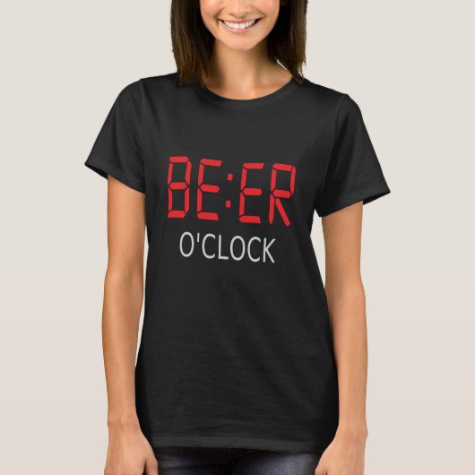 Beer-o-klok T-shirt (Voorkant)