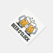Beer O'Clock - Tijd om te vieren met een koude Servet (Hoek)