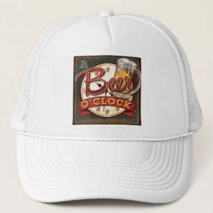 "Beer O'Clock" Trucker Pet