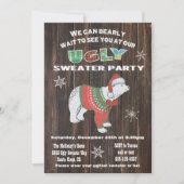 Beer Oegly Sweater Party Kaart (Voorkant)