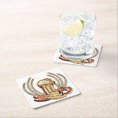 Beer Oktoberfest Graphic Kartonnen Onderzetters (Insitu)