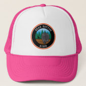 Beer onder Acres Logo Trucker Hat Pet (Voorkant)