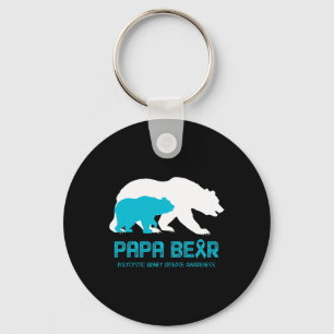 Beer Ondersteuning Polycystische Nierziekte Bewust Sleutelhanger