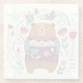 Beer Onderzetter Glazen Onderzetter (Achterkant)