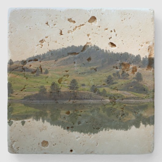 Beer Onderzetter van het meer van het meer van Paw (Voorkant)