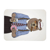 Beer ontbijt magneet (Horizontaal)