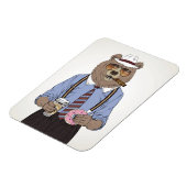 Beer ontbijt magneet (Linkerzijde)