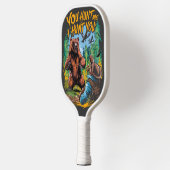 Beer Ontmoeting in de Bossen Grappig Beer Jacht Pickleball Paddle (Links)